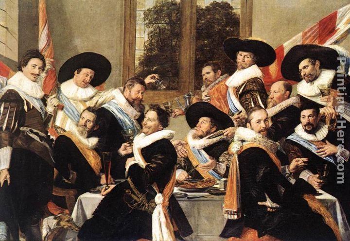 Frans Hals Banquet of the Officers of the St George Civic Guard Company
